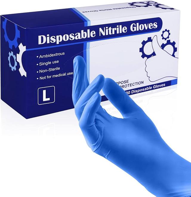 Nitrile Gloves (size L)